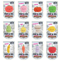 Pouch Pals Crochet Kit – 12 Fruit & Veg Characters Bundle