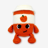 Knitty Critters - Pumpkin Spice Latte | DIY Amigurumi Crochet Kit