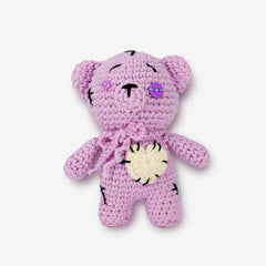 Knitty Critters - Happyween - Purple Voodoo Bear | DIY Amigurumi Crochet Kit