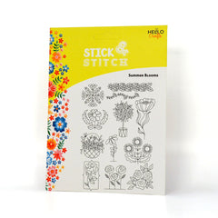 Stick & Stitch - Summer Blooms Embroidery Templates