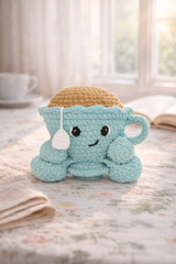 Knitty Critters - The Coffee Club - Teacup | DIY Amigurumi Crochet Kit