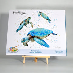 Bree Merryn Paint By Numbers 40cm x 50cm - Turtle Tribe
