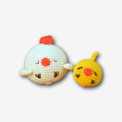 Knitty Critters - Adorables - Mother Hen & Baby Chick | DIY Amigurumi Crochet Kit