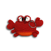 Knitty Critters - Sealife - Crab | DIY Amigurumi Crochet Keyring Kit