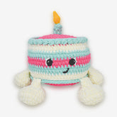 Knitty Critters - Fabulous Baker Gang - Birthday Cake | DIY Amigurumi Crochet Kit