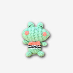 Knitty Critters - Adorables - Francis The Frog | DIY Amigurumi Crochet Kit