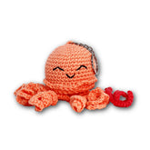 Knitty Critters - Sealife - Jellyfish | DIY Amigurumi Crochet Keyring Kit