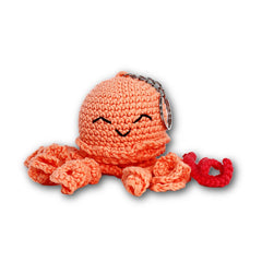Knitty Critters - Sealife - Jellyfish | DIY Amigurumi Crochet Keyring Kit