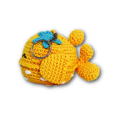 Knitty Critters - Sealife - Puffer Fish | DIY Amigurumi Crochet Keyring Kit