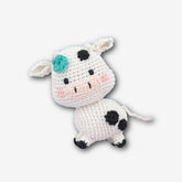 Knitty Critters - Adorables - Bessie The Cow | DIY Amigurumi Crochet Kit