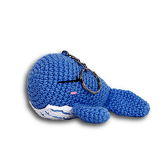 Knitty Critters - Sealife - Whale | DIY Amigurumi Crochet Keyring Kit