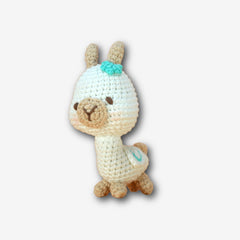 Knitty Critters - Adorables - Lucy The Llama | DIY Amigurumi Crochet Kit