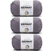 Pack of 3 Bernat Bundle Up Aran Yarn 160g
