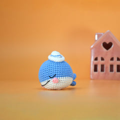Knitty Critters - Adorables - Wesley The Whale | DIY Amigurumi Crochet Kit
