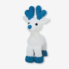 Knitty Critters - Baby Christmas - Bianca Reindeer | DIY Amigurumi Crochet Kit