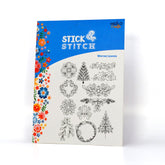 Stick & Stitch - Winter Leaves Embroidery Templates