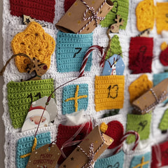 Appliqués & Numbers Advent Calendar | PDF Crochet Pattern Download