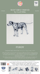 Cecil Aldin Man's Best Friend Cross Stitch Kit - Purdy