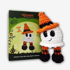 Knitty Critters - Halloween - Ghost | DIY Amigurumi Crochet Kit