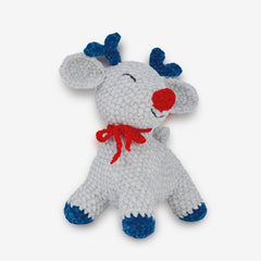Knitty Critters - Velvet Christmas - Grey Reindeer | DIY Amigurumi Crochet Kit