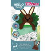 Bedtime Buddies Felt Sewing Kit - Create Hettie the Hare | Adorable Craft for Kids & Beginners