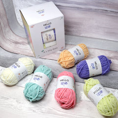 Hello Love Assorted Yarn Packs – 6 x 50g – Pastel
