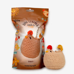 Knitty Critters – Body Shapes – Chicken | DIY Amigurumi Crochet Keyring Kit