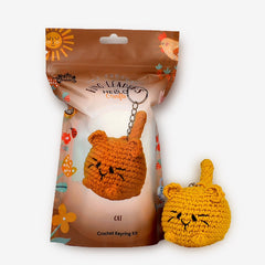Knitty Critters – Body Shapes – Loaf Cat | DIY Amigurumi Crochet Keyring Kit