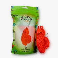Knitty Critters – Woodland – Snail | DIY Amigurumi Crochet Keyring Kit