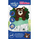 Bedtime Buddies Felt Sewing Kit - Create Ollie the Otter | Playful Craft for Kids & Beginners
