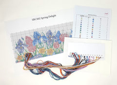 My Cross Stitch - Contemporary Floral - Counted Cross Stitch Kit - Spring Delight