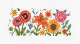 My Cross Stitch - Contemporary Floral - Counted Cross Stitch Kit - Summer Delight