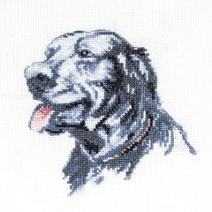 Cecil Aldin Man's Best Friend Cross Stitch Kit - Pilot