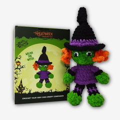 Knitty Critters - Halloween - Witch | DIY Amigurumi Crochet Kit