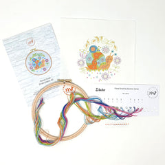 My Embroidery Kit - Floral Snail