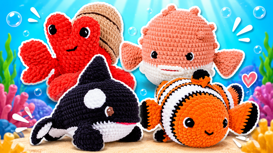 Knitty Critters Sea Snuggles Collection | New Ocean-Themed Plushies Coming Soon