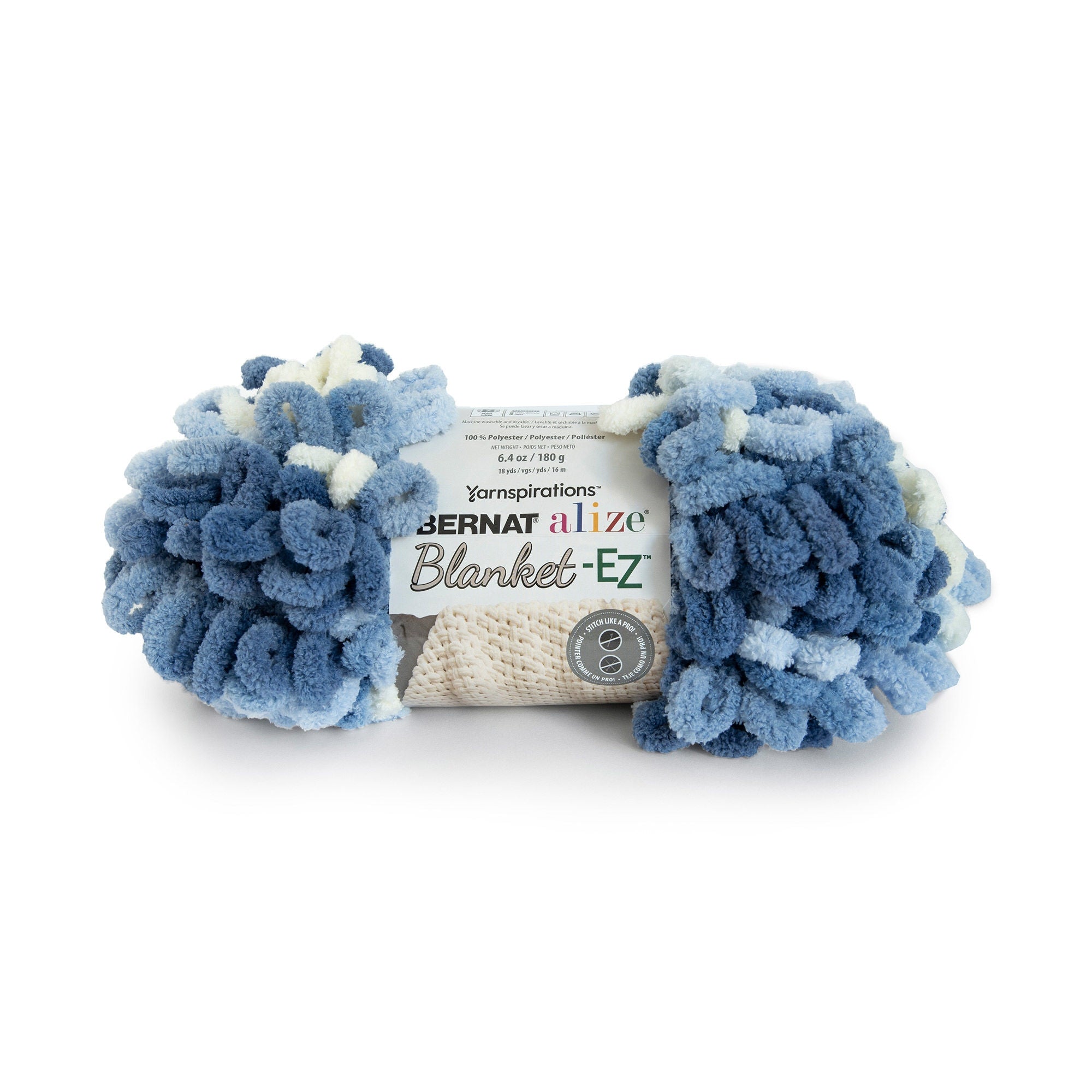Bernat Alize Blanket-EZ Jumbo Hand Knitting Yarn 180g