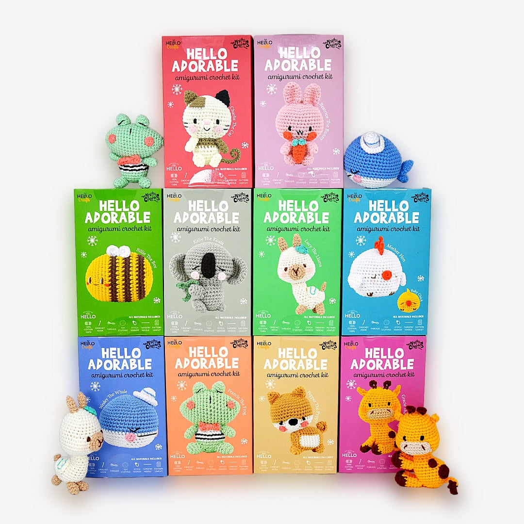 BUNDLE SET - 10X Adorable's Crochet Kits