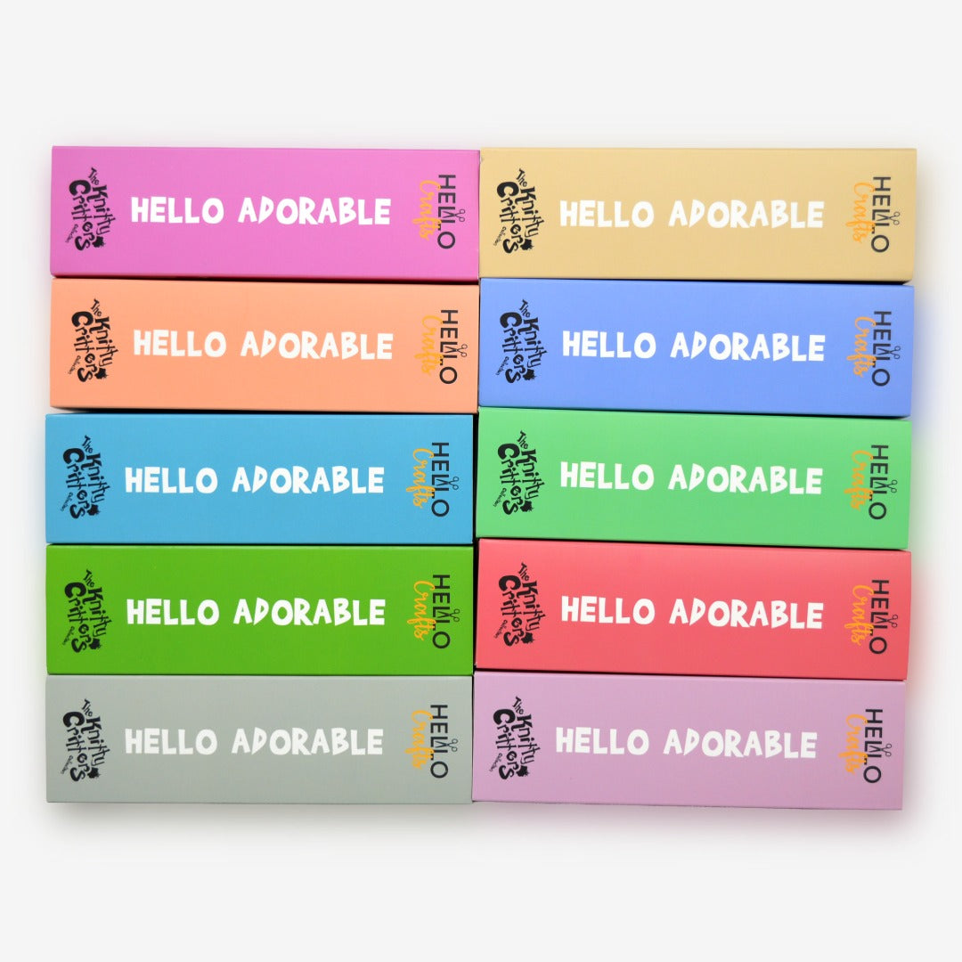 BUNDLE SET - 10X Adorable's Crochet Kits