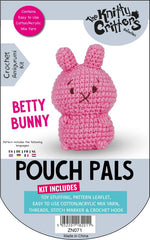 Knitty Critters - Pouch Pals V - Betty Bunny | DIY Amigurumi Crochet Kit