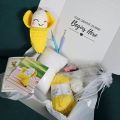 Hello Artisan Box - Bianca Banana - Crochet kit gift box