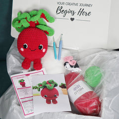 Hello Artisan Box - Billy Beetroot - Crochet kit gift box