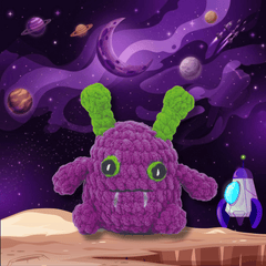 Knitty Critters - Cosmic Crew - Blorp