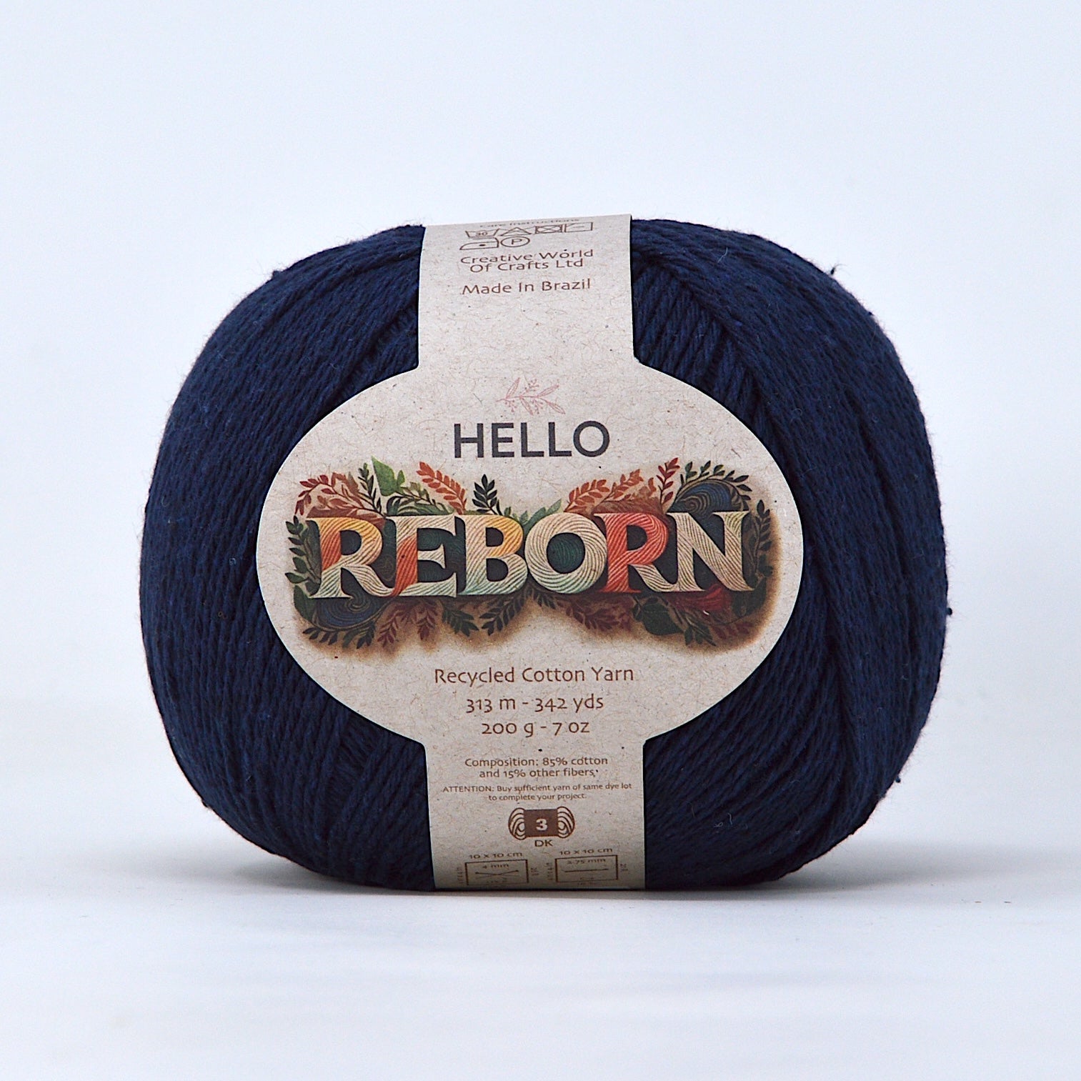 Hello Reborn: High-Quality Sustainable Fabric | 85% Recycled Cotton