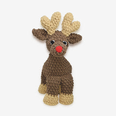Knitty Critters - Baby Christmas - Holly Reindeer | DIY Amigurumi Crochet Kit