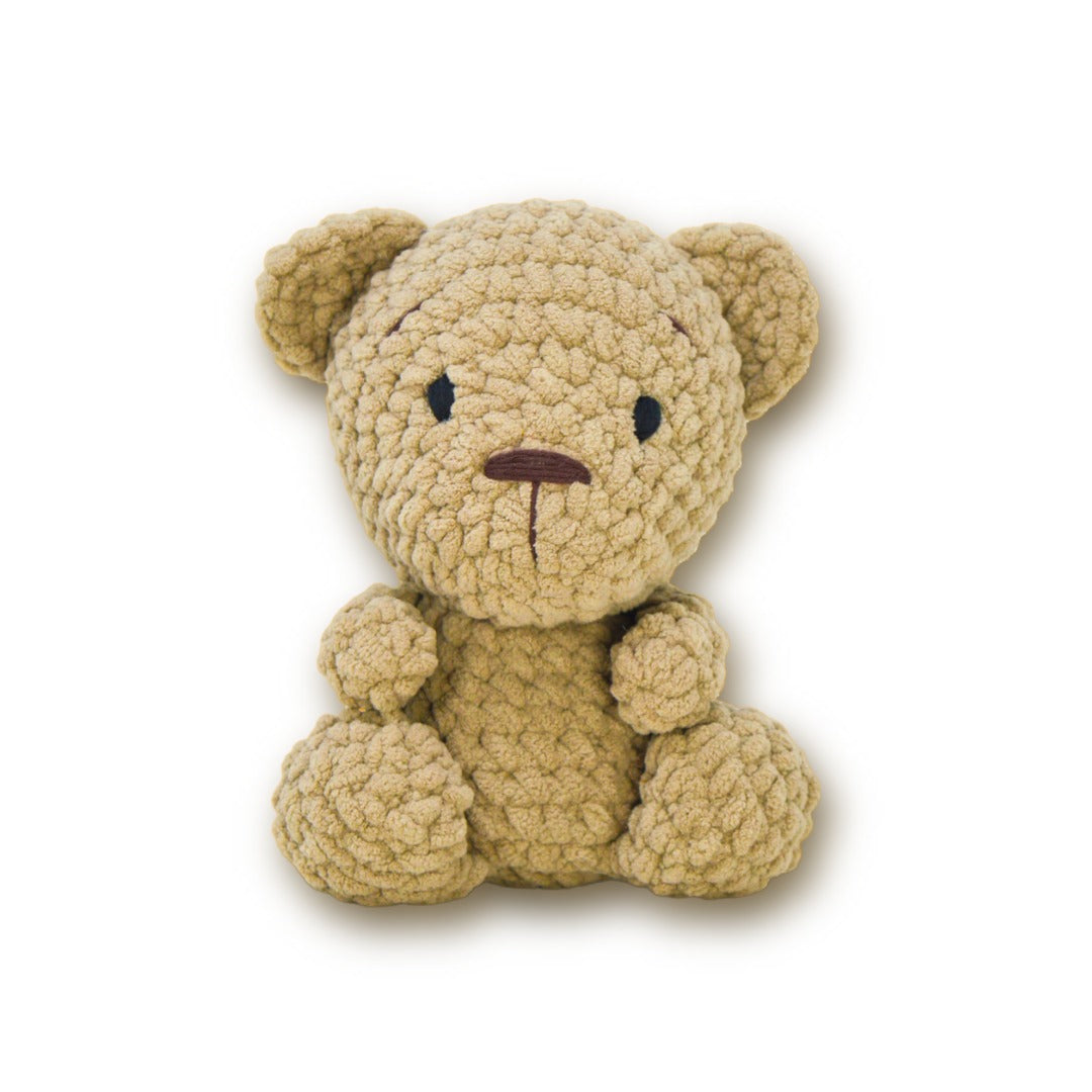 Knitty Critters - Yarnimals - Bruno The Bear | DIY Amigurumi Crochet Kit