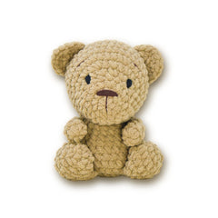 Knitty Critters - Yarnimals - Bruno The Bear | DIY Amigurumi Crochet Kit