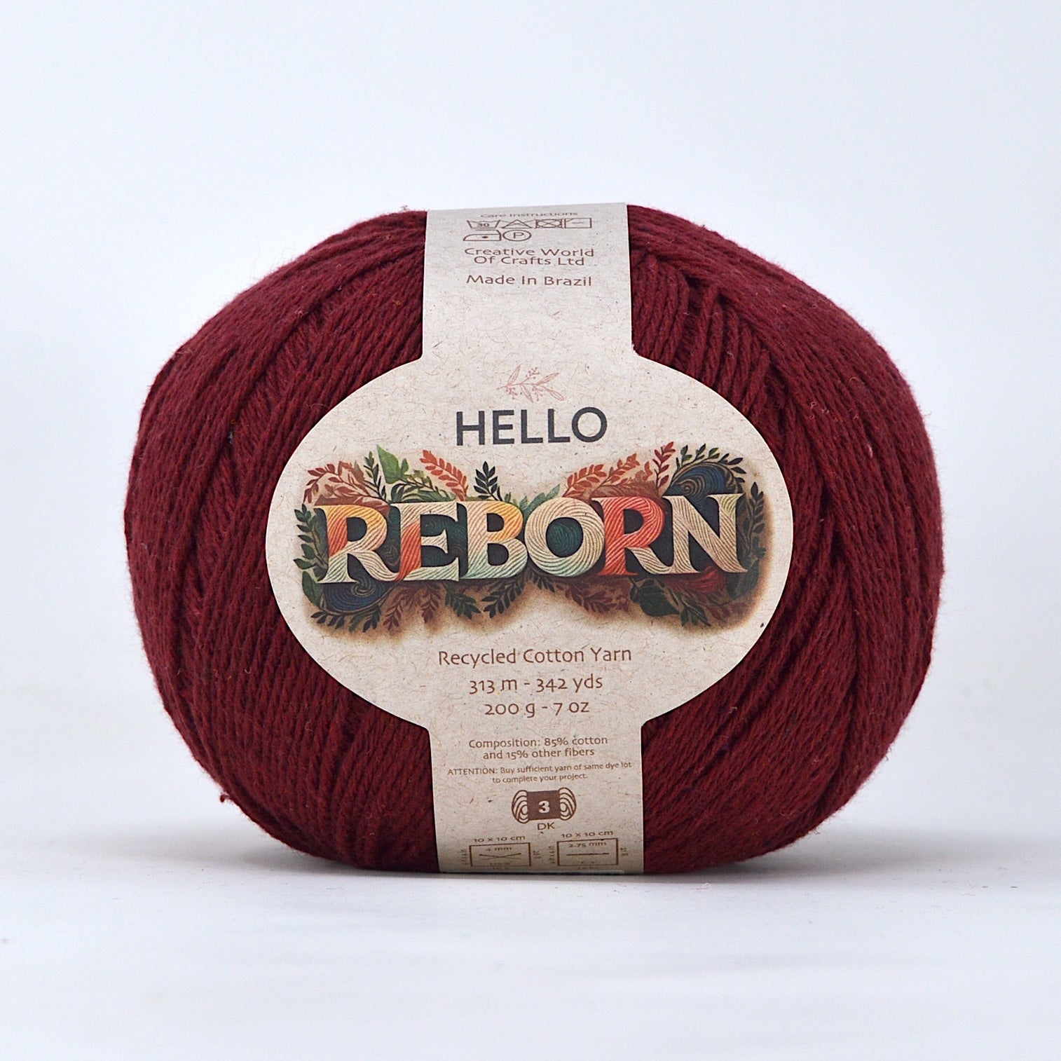 Hello Reborn: High-Quality Sustainable Fabric | 85% Recycled Cotton