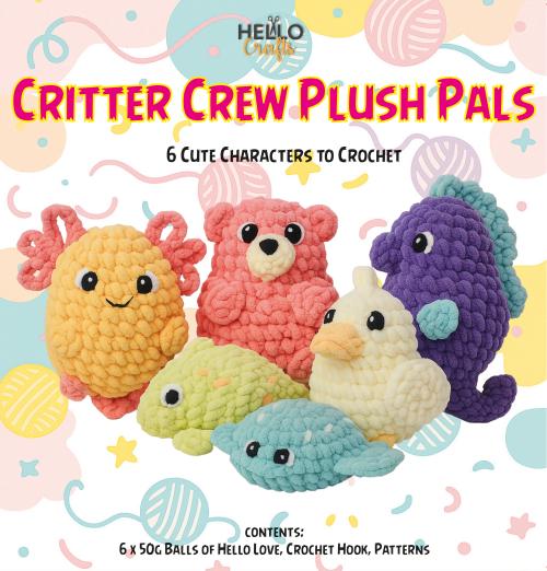 Knitty Critters - Critter Crew Plush Pals