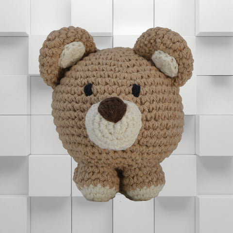 Knitty Critters - Cubies - Cedric Bear | DIY Amigurumi Crochet Kit